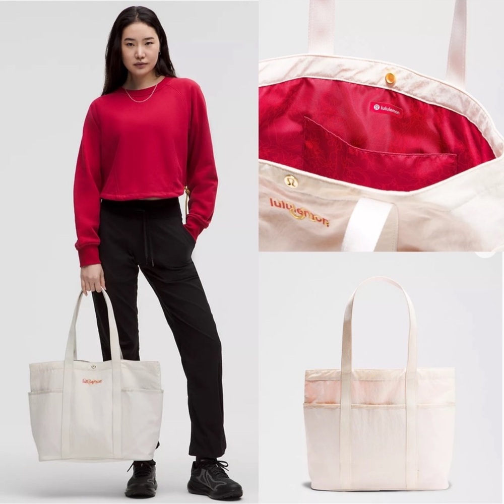 lulu🍋  NWT New Year Daily Multi Pocket Tote